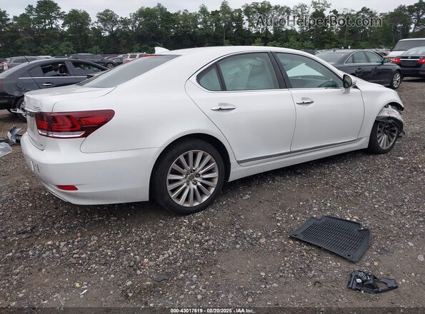 JTHCL5EF2H5028376 2017 LEXUS LS 460 White Trasero derecho