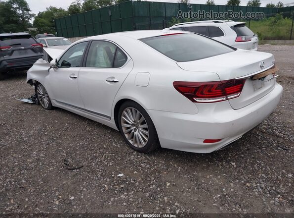 JTHCL5EF2H5028376 2017 LEXUS LS 460 White Trasero izquierdo