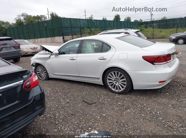 JTHCL5EF2H5028376 2017 LEXUS LS 460 White Vista interior trasera