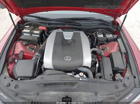 JTHD81F23P5050881 2023 LEXUS IS Красный Вид сзади