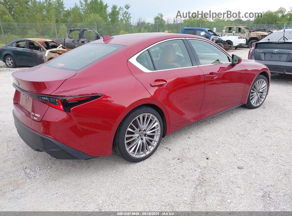 JTHD81F23P5050881 2023 LEXUS IS Красный Задняя правая четверть
