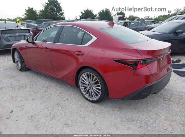 JTHD81F23P5050881 2023 LEXUS IS Красный Задняя левая четверть