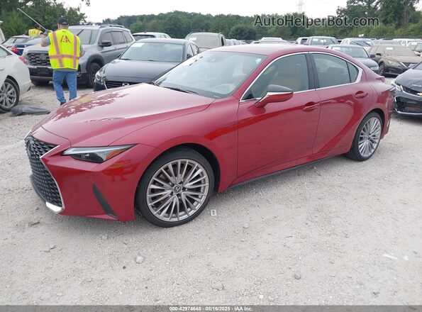 JTHD81F23P5050881 2023 LEXUS IS Красный Передняя левая четверть