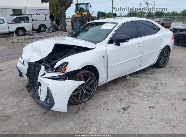 JTHGA1D24L5104770 2020 LEXUS IS 300 Белый Передняя левая четверть