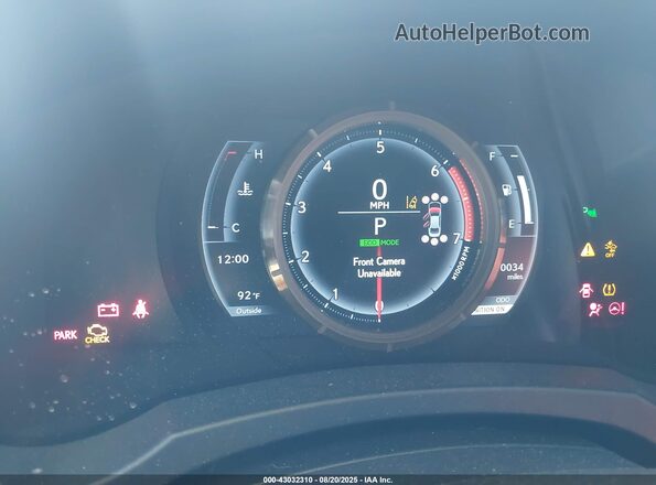 JTHGA1D26L5106651 2020 LEXUS IS 300 White Вид задніх сидінь