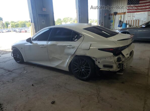 JTHGZ1E20M5018686 2021 LEXUS IS Белый Задняя левая четверть