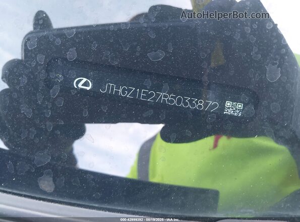 JTHGZ1E27R5033872 2024 LEXUS IS 350 Серый 