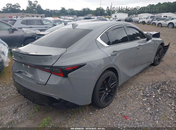 JTHGZ1E27R5033872 2024 LEXUS IS 350 Серый Задняя правая четверть