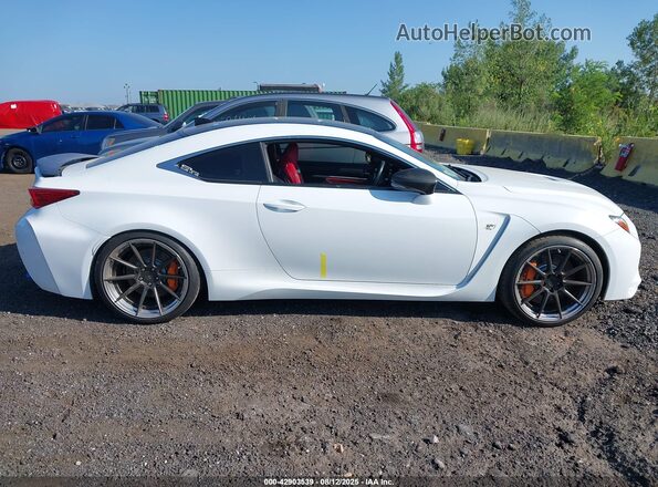 JTHHP5BC0G5005052 2016 LEXUS RC-F Белый Вид задней части салона
