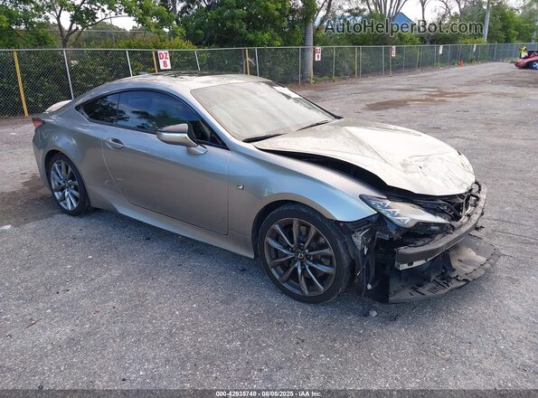 JTHHZ5BC4K5020575 2019 LEXUS RC 350 Silver Przód prawy