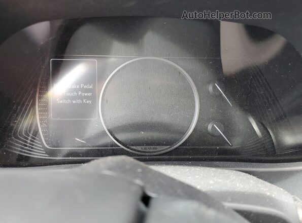 JTHP9JBHXM2041614 2021 LEXUS UX Silver Instrument cluster view
