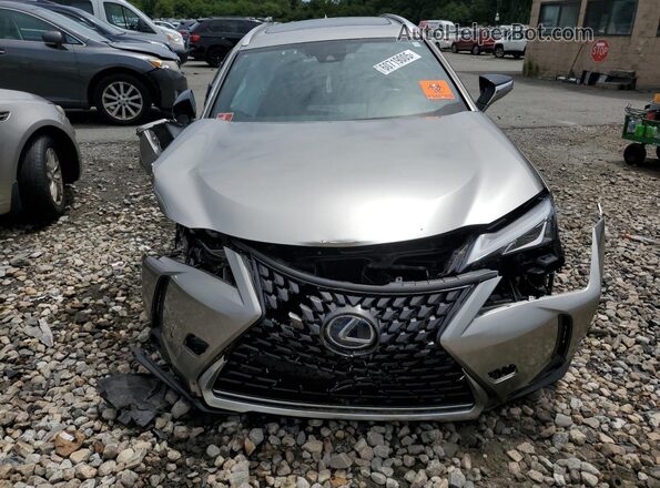 JTHP9JBHXM2041614 2021 LEXUS UX Silver Front view