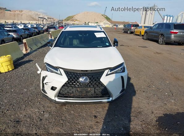JTHU9JBH0K2010548 2019 LEXUS UX 250H White Вид задньої частини салону
