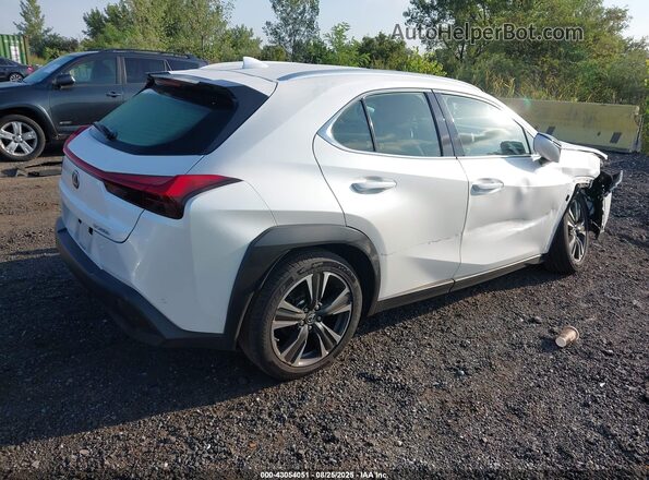 JTHU9JBH0K2010548 2019 LEXUS UX 250H White Задня права чверть