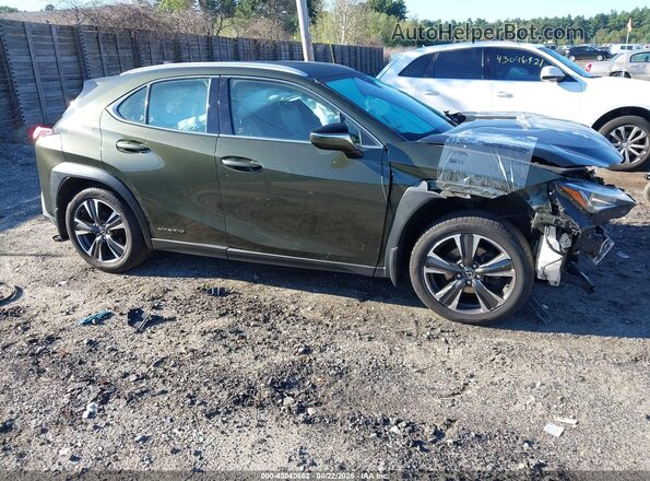 JTHU9JBH8K2001791 2019 LEXUS UX 250H Green Widok wnętrza 360 stopni