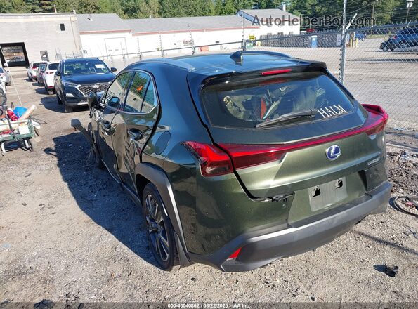 JTHU9JBH8K2001791 2019 LEXUS UX 250H Green Tył lewy