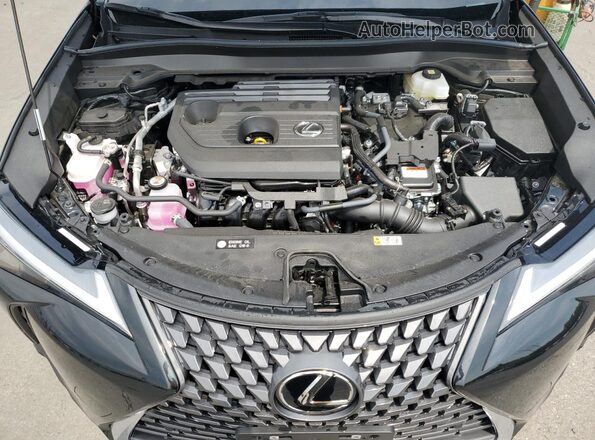JTHUCJDH4S2008638 2025 LEXUS UX Black Widok wnętrza z tyłu
