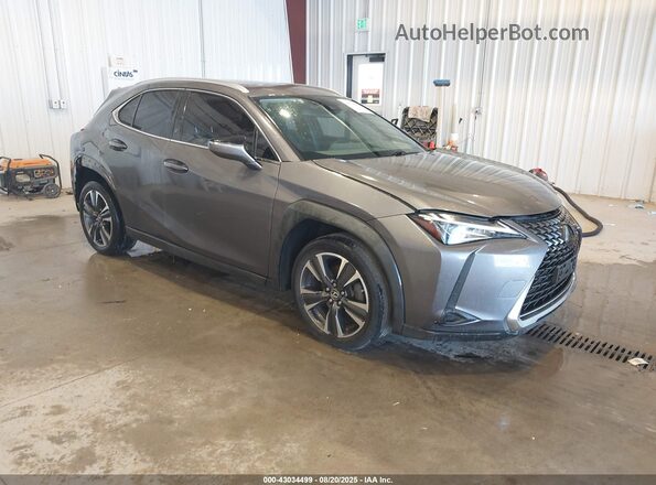 JTHY3JBHXK2007952 2019 LEXUS UX 200 Серый Передняя правая четверть