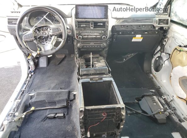 JTJAM7BX7P5380962 2023 LEXUS GX White Widok deski rozdzielczej