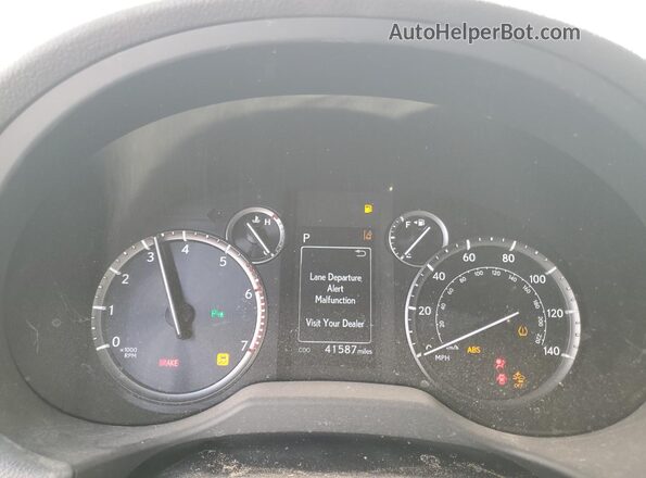 JTJAM7BX7P5380962 2023 LEXUS GX White Widok zestawu wskaźników