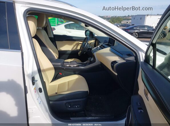 JTJBJRBZ3J2094531 2018 LEXUS NX 300H Белый Вид салона спереди