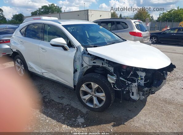 JTJBJRBZ4H2059619 2017 LEXUS NX 300H White Delantero derecho