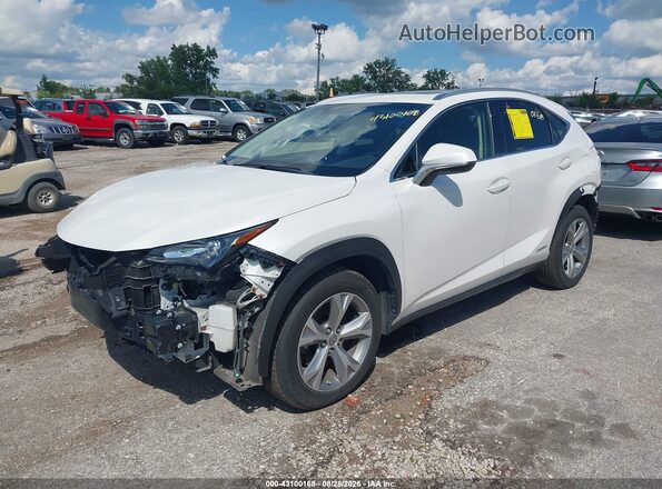 JTJBJRBZ4H2059619 2017 LEXUS NX 300H White Vista tres cuartos delantera izquierda
