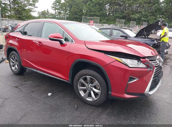 JTJBZMCA5J2037266 2018 LEXUS RX 350 Красный Передняя правая четверть