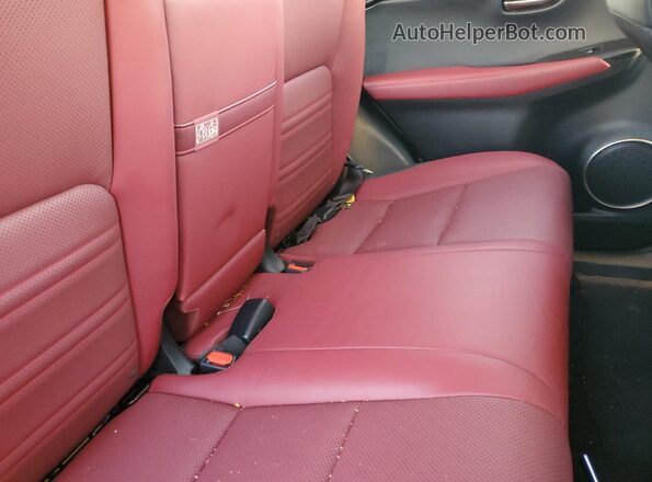 JTJDARBZ2L5001024 2020 LEXUS NX White Հետևի նստատեղերի տեսք