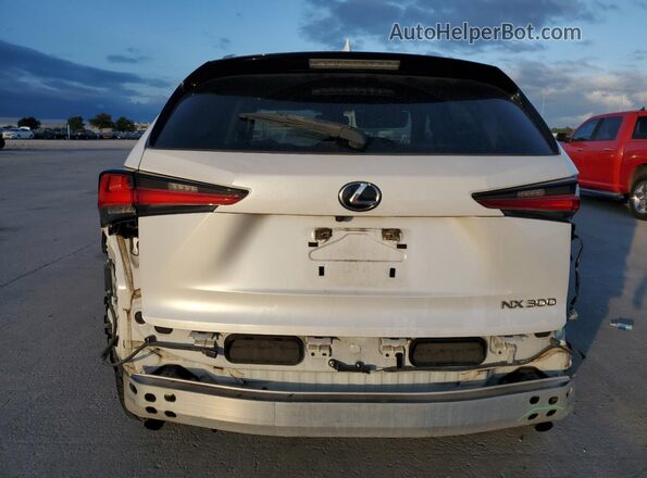 JTJDARBZ2L5001024 2020 LEXUS NX White Հետևի տեսք