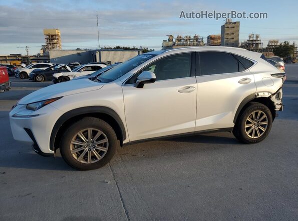 JTJDARBZ2L5001024 2020 LEXUS NX White Առջևի ձախ երեք քառորդ տեսարան