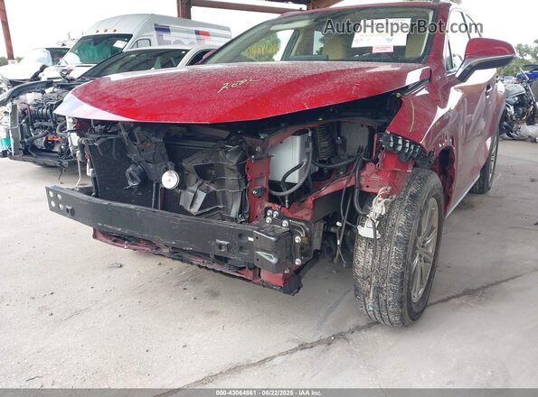 JTJDARBZ2M5031674 2021 LEXUS NX 300 Red Widok z przodu
