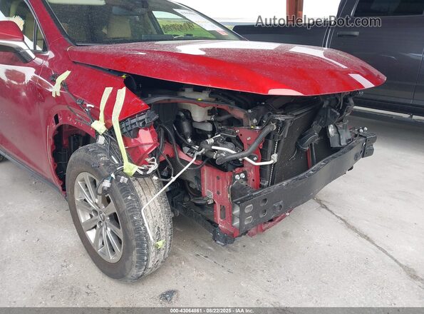 JTJDARBZ2M5031674 2021 LEXUS NX 300 Red 