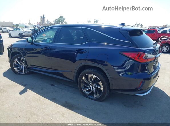 JTJGZKCA3K2012247 2019 LEXUS RX 350L Dark Blue Rear left