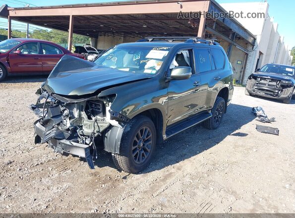 JTJSM7BX8P5339731 2023 LEXUS GX Зеленый Передняя левая четверть