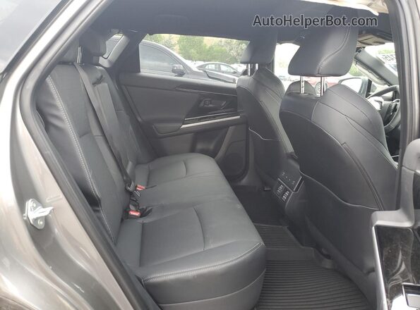 JTMABABA4RA070456 2024 SUBARU SOLTERRA Gray უკანა სალონის ხედი