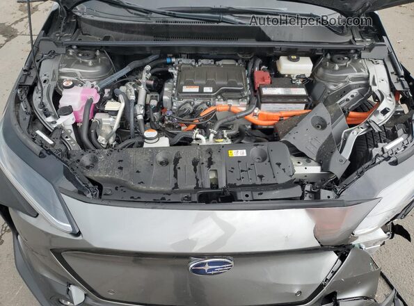 JTMABABA4RA070456 2024 SUBARU SOLTERRA Gray ძრავის განყოფილების ხედი