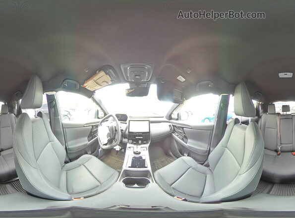 JTMABABA4RA070456 2024 SUBARU SOLTERRA Gray სალონის 360-გრადუსიანი ხედი