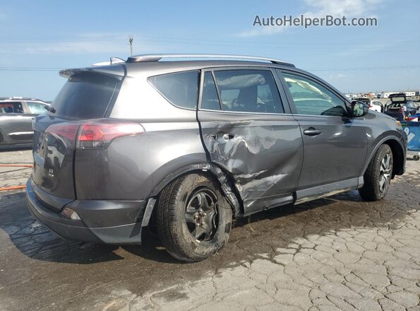 JTMBFREV8JJ731531 2018 TOYOTA LE Серый Задняя правая четверть