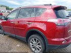 2018 Toyota Rav4 Limited Красный vin: JTMDFREV5JD242852