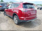 2018 Toyota Rav4 Limited Красный vin: JTMDFREV5JD242852