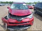 2018 Toyota Rav4 Limited Красный vin: JTMDFREV5JD242852