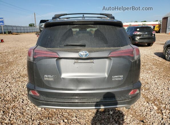 JTMDJREV6JD209969 2018 TOYOTA LIMITED Gray Вид ззаду