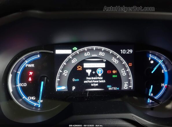 JTME6RFV7MD516219 2021 TOYOTA RAV4 HYBRID Gray Vista de los asientos traseros