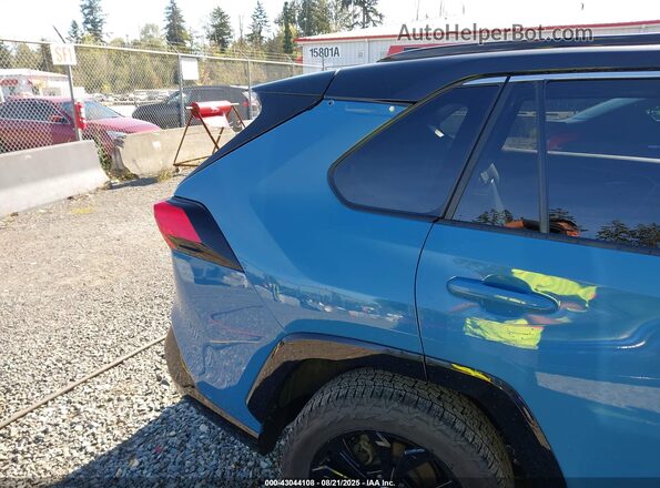 JTME6RFV9ND535369 2022 TOYOTA RAV4 HYBRID Синий Вид спереди