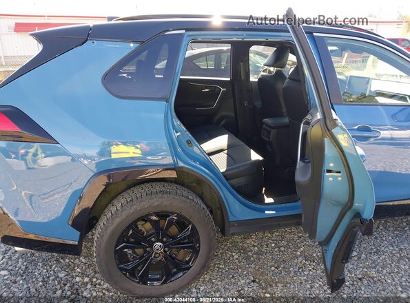 JTME6RFV9ND535369 2022 TOYOTA RAV4 HYBRID Синий Вид наклейки с VIN-кодом