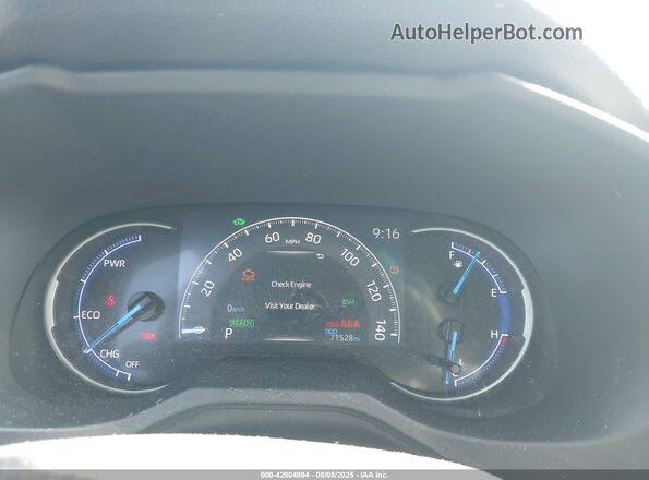 JTME6RFVXLD501549 2020 TOYOTA RAV4 HYBRID White Вид задніх сидінь