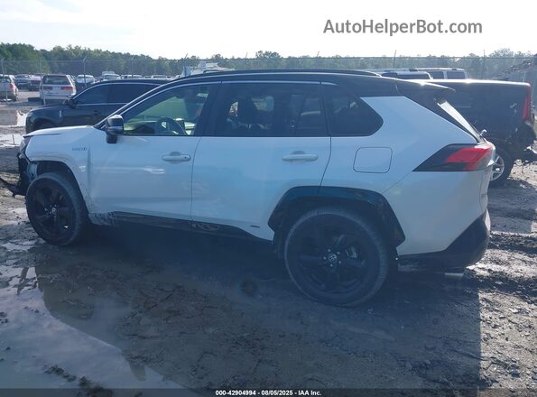 JTME6RFVXLD501549 2020 TOYOTA RAV4 HYBRID White Панорамний вид салону 360°