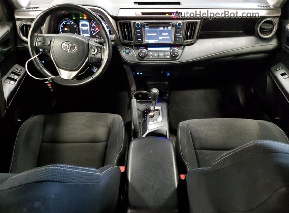 JTMRFREV2JJ237518 2018 TOYOTA RAV4 Gray Առջևի վահանակի տեսք