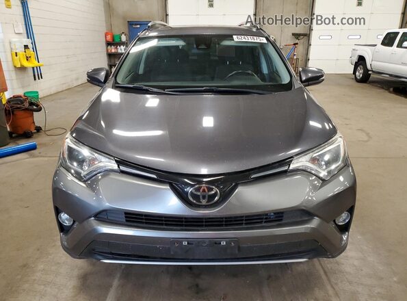 JTMRFREV2JJ237518 2018 TOYOTA RAV4 Gray Դիմացի տեսք